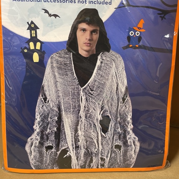 Mens reaper cape costume - Picture 3 of 6